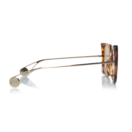 Gucci, Brown oversized Havana sunglasses - Image 3
