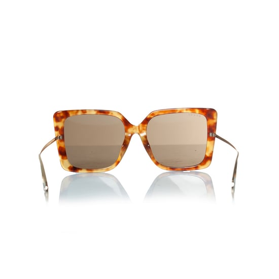 Gucci, Brown oversized Havana sunglasses - Image 4
