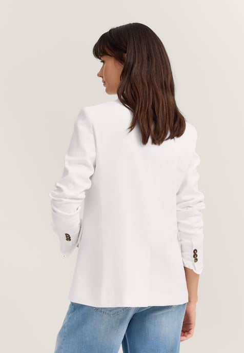 Bugatti Damen Blazer aus Leinenmischung mit Reverskragen - Image 2