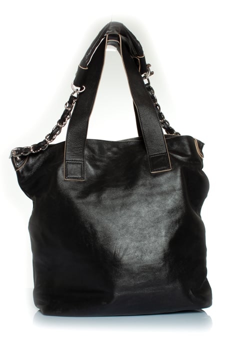 Chanel, Deca coco 2way tote bag in black leather - Image 3