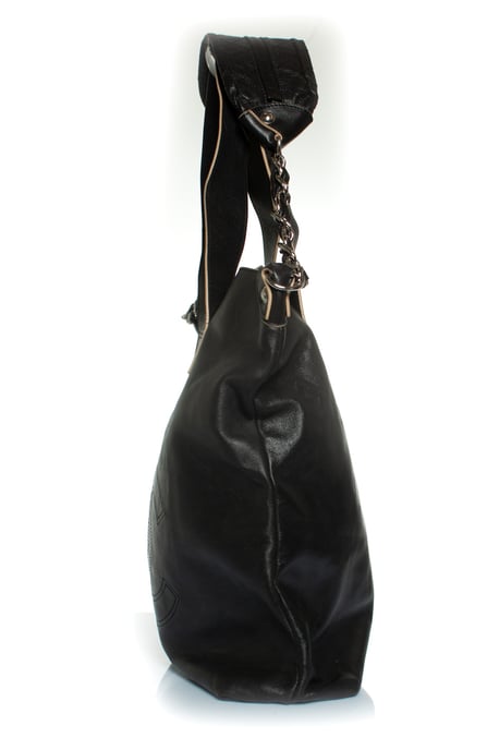 Chanel, Deca coco 2way tote bag in black leather - Image 4