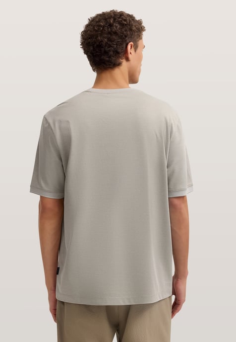 Bugatti Herren T-shirt van een katoenmix - Image 2