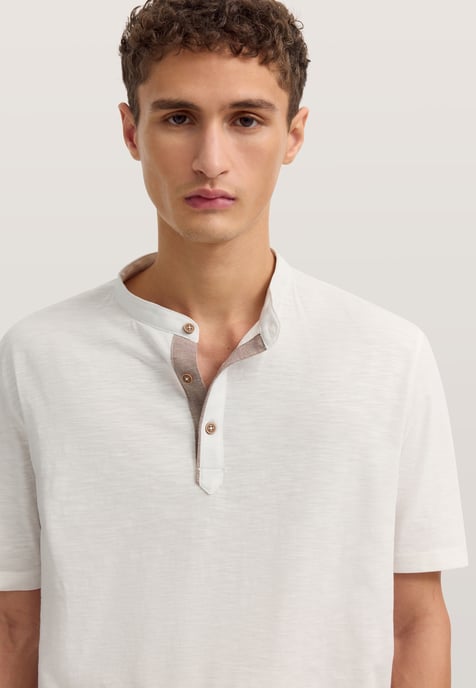 Bugatti Herren Poloshirt met opstaande kraag - Image 4