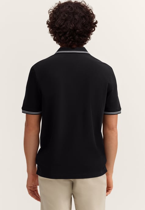 Bugatti Herren Polo Modern Fit van puur katoen - Image 2