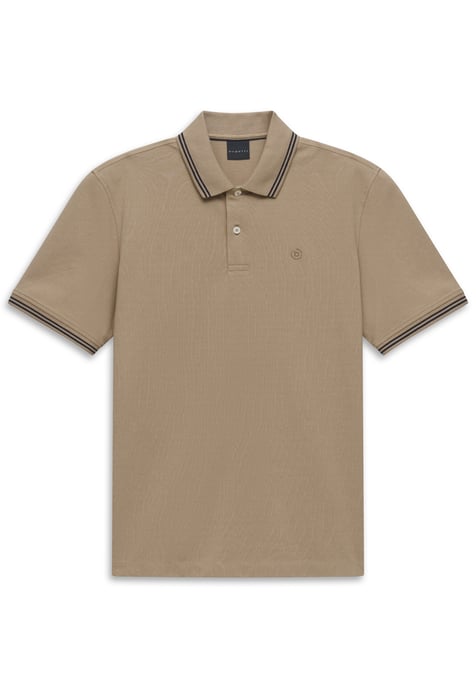 Bugatti Herren Polo Modern Fit van puur katoen - Image 3