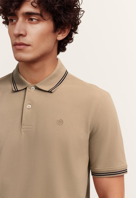 Bugatti Herren Polo Modern Fit van puur katoen - Image 4