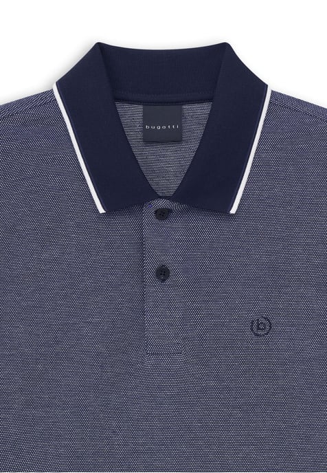Bugatti Herren Polo shirt modern fit met subtiel borduursel - Image 2
