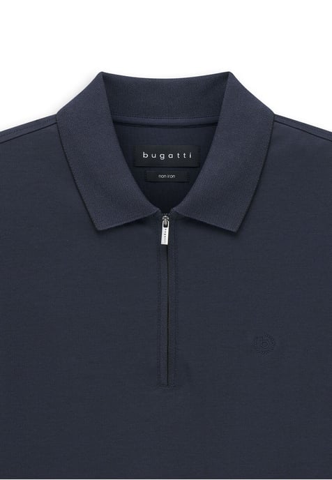 Bugatti Herren Poloshirt met korte ritssluiting - Image 3