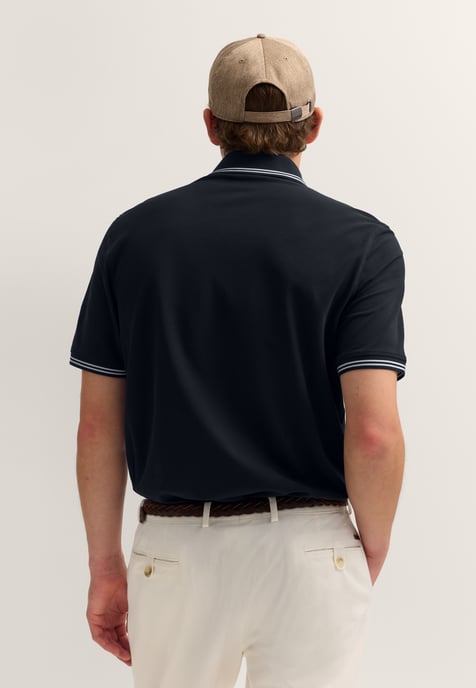 Bugatti Herren Polo Modern Fit van puur katoen - Image 2