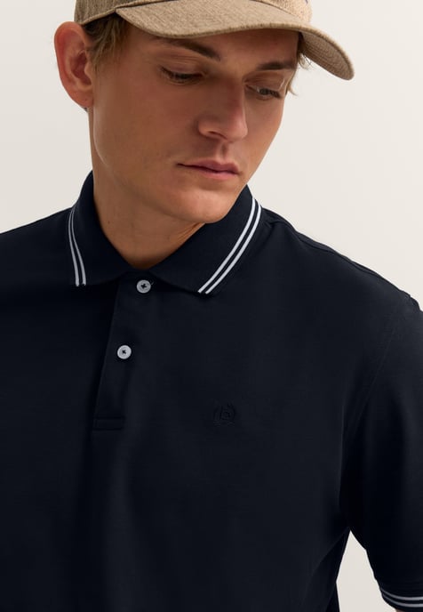 Bugatti Herren Polo Modern Fit van puur katoen - Image 4