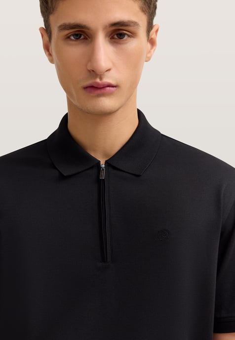 Bugatti Herren Poloshirt met korte ritssluiting - Image 4