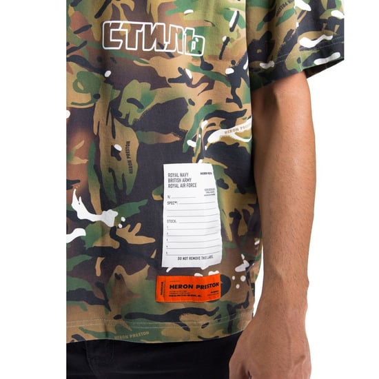 Heron Preston Bicolor Katoenen T-Shirt - Image 4