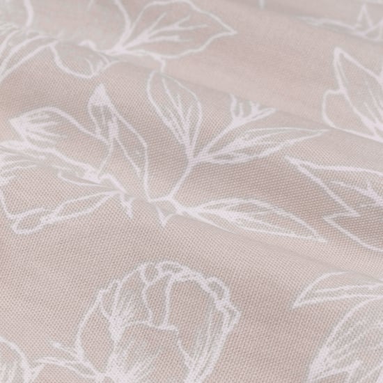 Wylder Bella Floral Lined Pencil Pleat Curtain Pair, Natural - Image 5