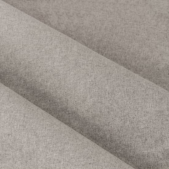 Furn Dawn Textured Blackout Eyelet Curtain Pair, Grey - Image 5