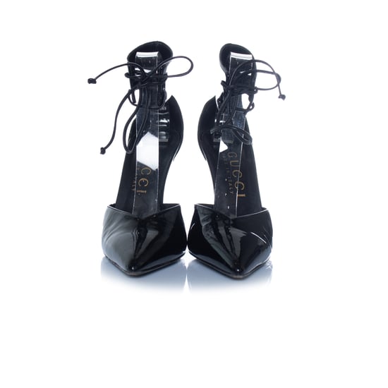 Gucci, 90mm Miranda patent leather pumps - Image 6