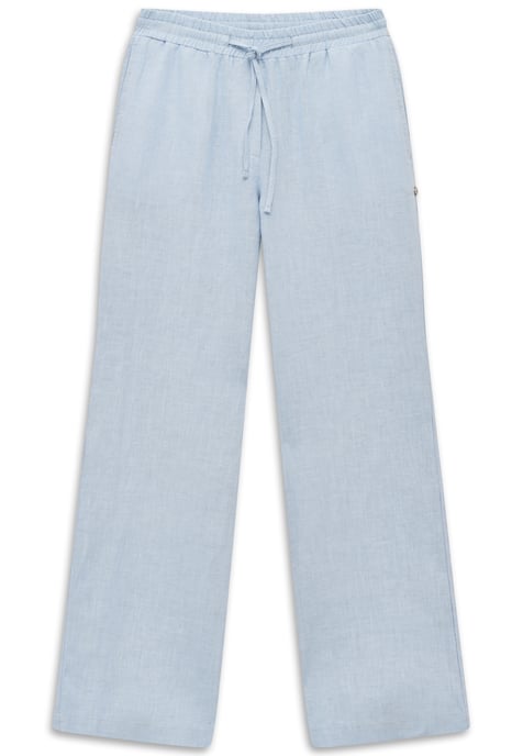 Bugatti Damen Linnen broek Modern Fit met relaxte tailleband - Image 3