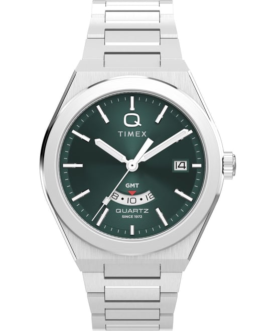Timex Q Timex Continental Heren Horloge Zilverkleurig TW2Y24800 - Image 1
