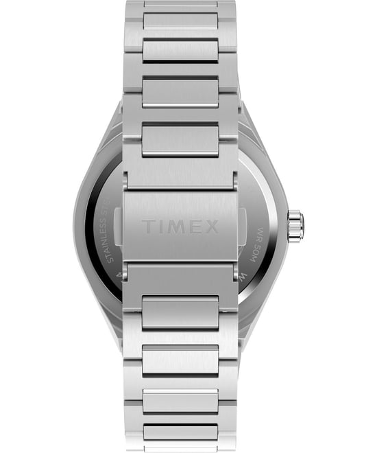Timex Q Timex Continental Heren Horloge Zilverkleurig TW2Y24800 - Image 3
