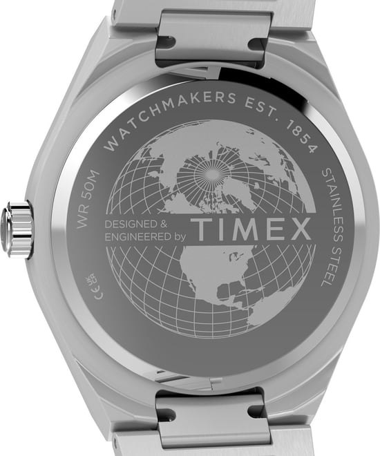 Timex Q Timex Continental Heren Horloge Zilverkleurig TW2Y24800 - Image 4