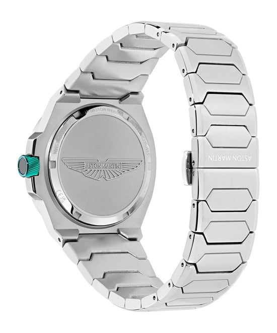 Aston Martin Icon Gpq Heren Zilveren Horloge MTIG2S604 - Image 2