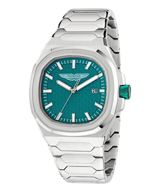 Aston Martin Icon Gpq Heren Zilveren Horloge MTIG2S604 - Image 3
