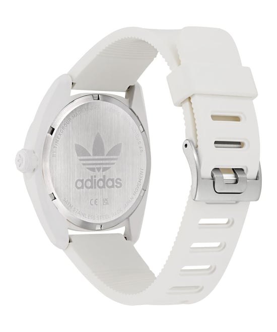 Adidas Originals Project Three Uniseks Witte Horloge AOST26047 - Image 3