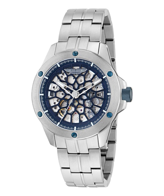 Aston Martin Thrill Rim Heren Zilveren Horloge MTRR1F504 - Image 4