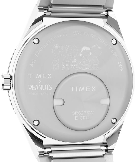 Timex Peanuts Q Timex Dames Horloge Zilverkleurig TW2Y52700 - Image 4