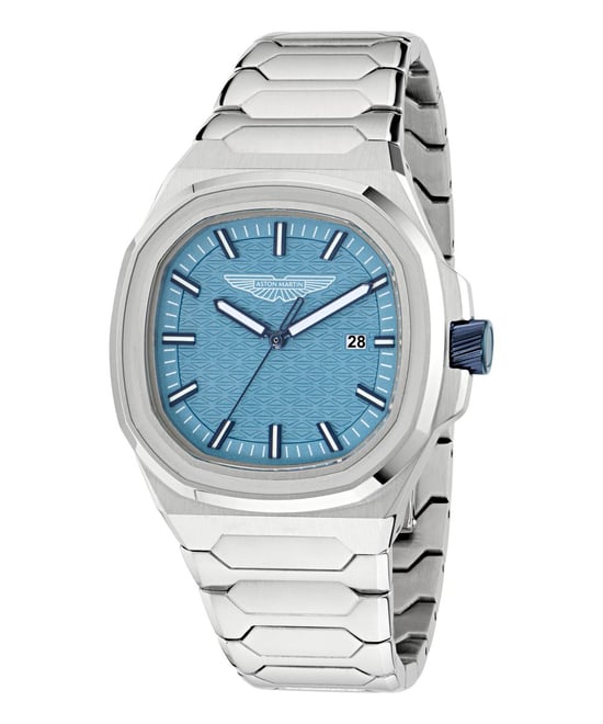 Aston Martin Icon Gpq Heren Zilveren Horloge MTIG2S605 - Image 3