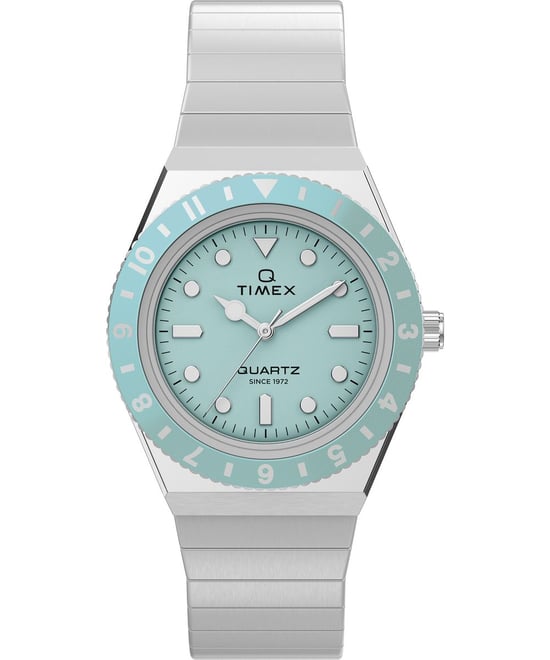 Timex Q Sport Dames Horloge Zilverkleurig TW2Y77300 - Image 1