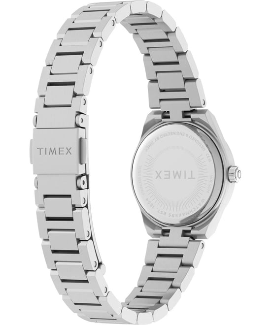 Timex Q Timex Continental Dames Horloge Zilverkleurig TW2Y68500 - Image 4
