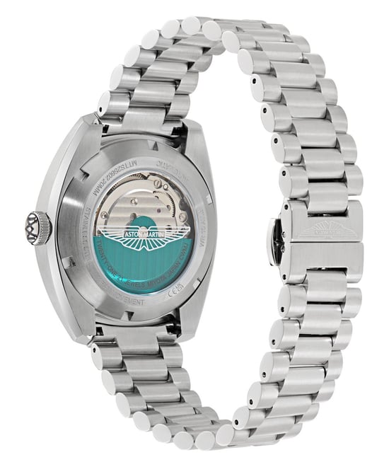Aston Martin Timeless Ts2 Heren Zilveren Horloge MTTS2S602 - Image 2