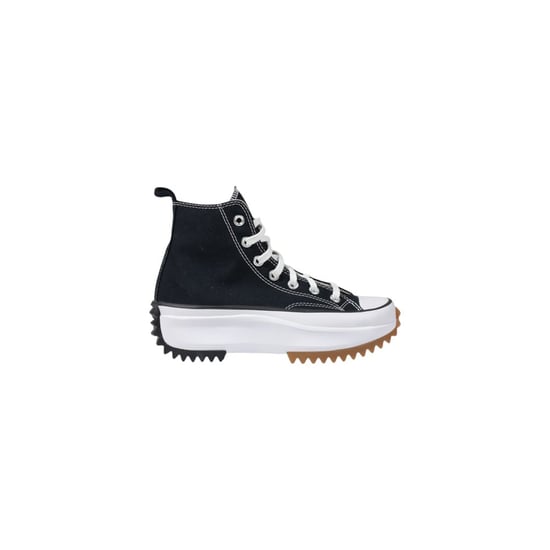 Converse Zwarte en Witte Stoffen Chunky Sneakers - Image 1