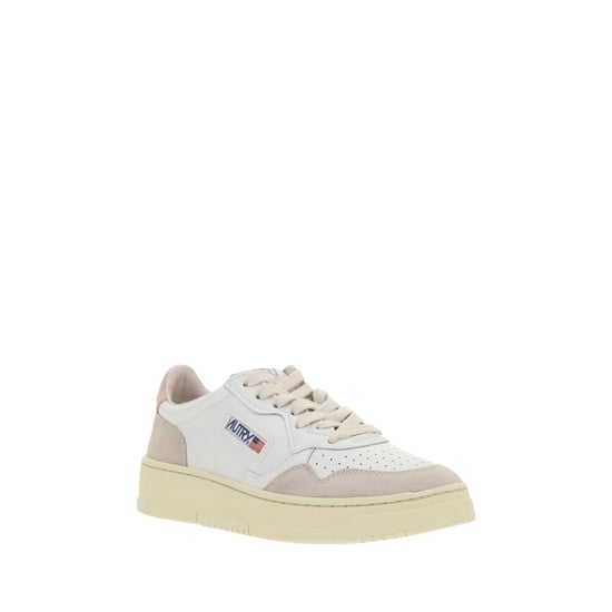Autry Witte Leren Lage Sneakers - Image 2