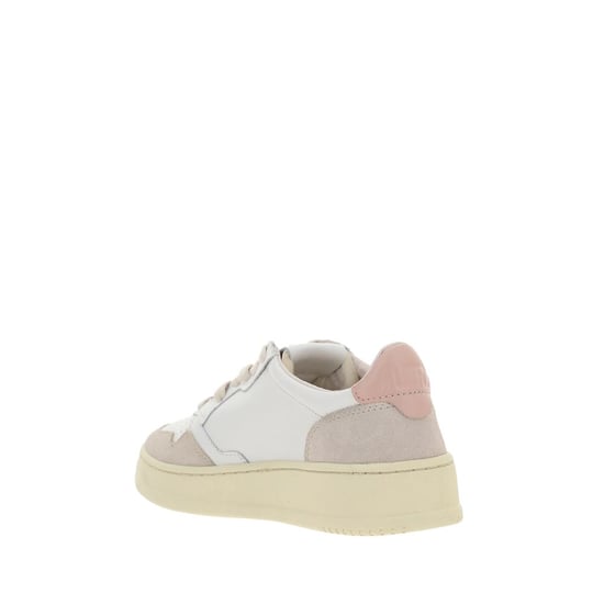 Autry Witte Leren Lage Sneakers - Image 3