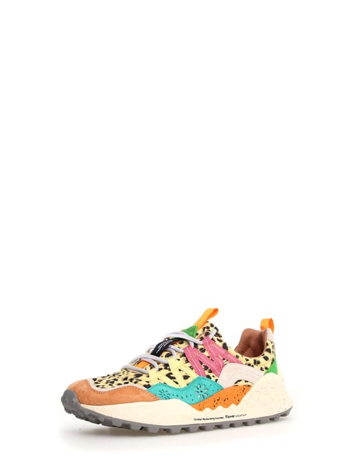 Womens Pink Multi Washi Trainer - Image 2