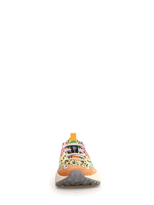 Womens Pink Multi Washi Trainer - Image 3