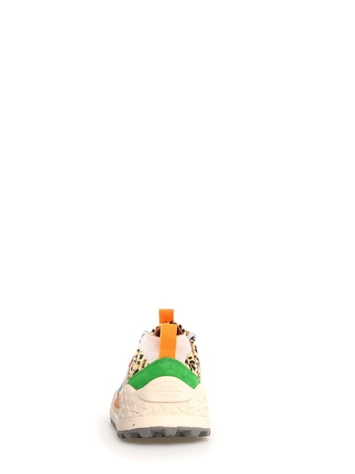 Womens Pink Multi Washi Trainer - Image 5