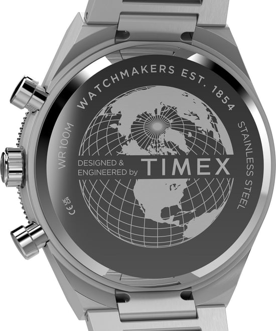 Timex Q Timex Continental Heren Horloge Zilverkleurig TW2Y55900 - Image 3