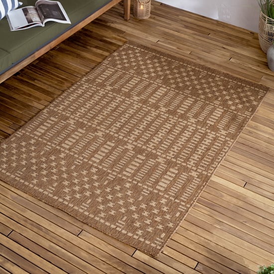Yard Seagrove Jute Indoor/Outdoor Rug, Natural - Image 4
