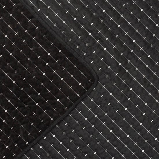 Paoletti Henley Bedspread, Black - Image 4