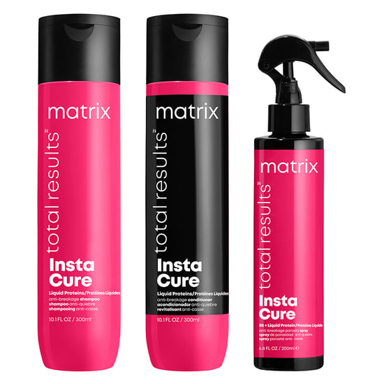 Matrix Total Results Instacure Anti-breakage Shampoo 300ml, Conditioner 300ml And Anti-breakage Filler Spray 190ml Pack - Image 1