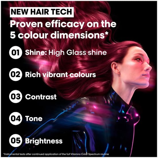 L'oreal Professionnel Vitamino Color Spectrum Shampoo 300ml & Conditioner 200ml - Image 4
