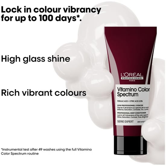 L'oreal Professionnel Vitamino Color Spectrum Shampoo 300ml & Conditioner 200ml - Image 6