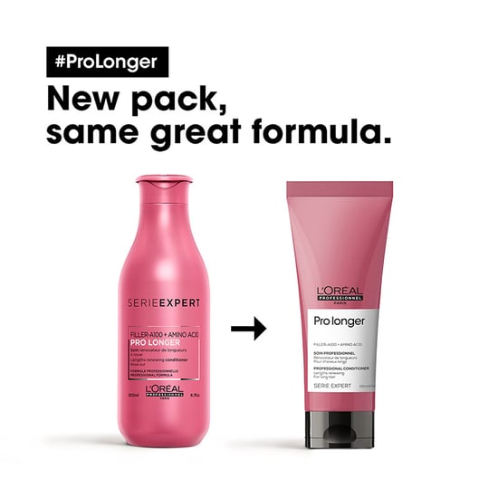L'oréal Professionnel Serie Expert Pro Longer Shampoo 300ml And Conditioner 200ml Duo - Image 4
