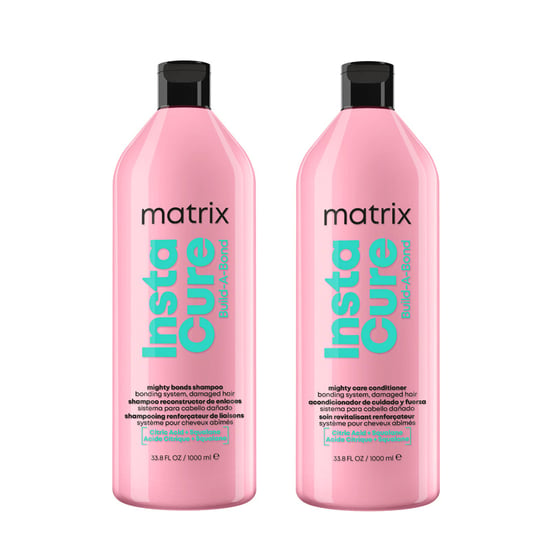 Matrix Instacure Bond Shampoo 1000ml & Instacure Bond Conditioner 1000ml Duo - Image 1