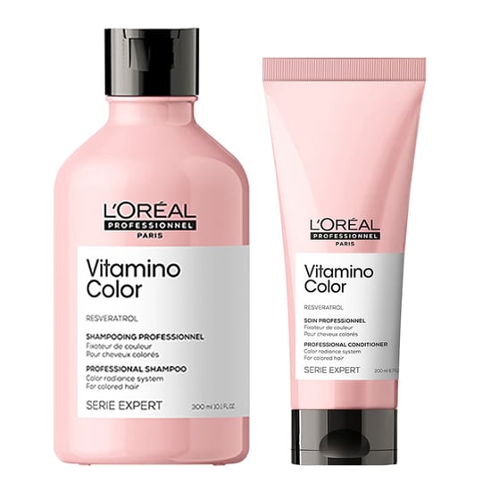 L'oréal Professionnel Serie Expert Vitamino Color Shampoo 300ml And Conditioner 200ml Duo - Image 1