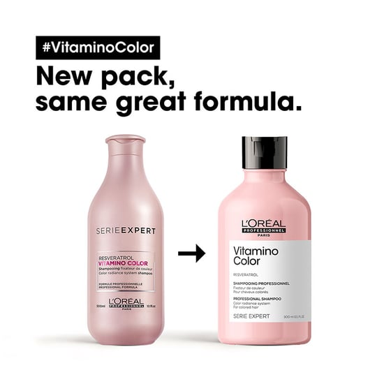 L'oréal Professionnel Serie Expert Vitamino Color Shampoo 300ml And Conditioner 200ml Duo - Image 2
