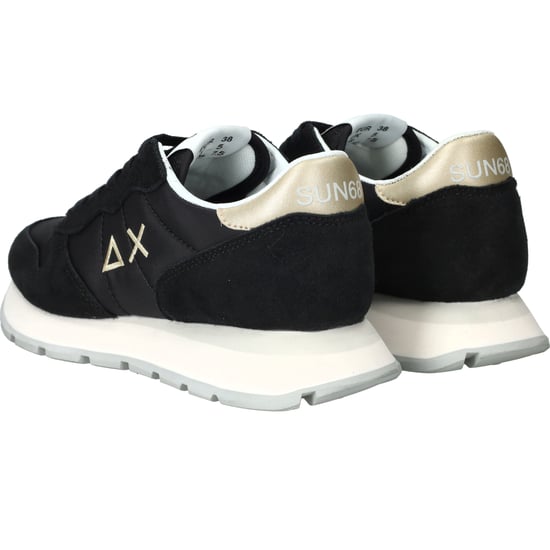 SUN68 Ally Gold Silver Sneakers Dames - Image 3