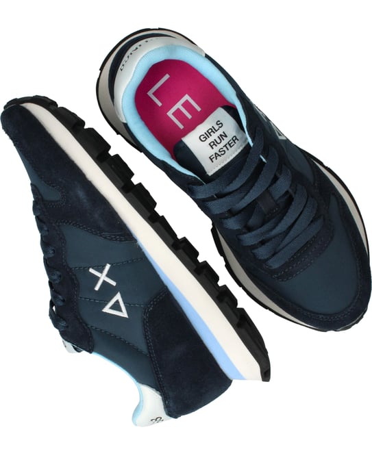 SUN68 Ally Solid Nylon Sneakers Dames - Image 4